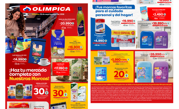 ¡Haz tu mercado completo con nuestras Marcas!